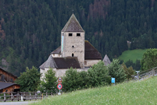 Zoom auf das Schloss Thurn