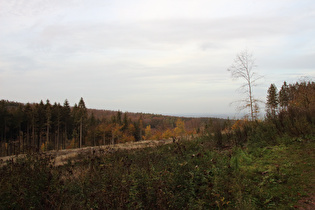 östlich vom Nienstedter Pass, Blick über das Stockbachtal in die Norddeutsche Tiefebene