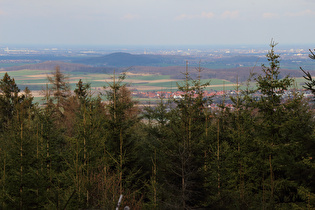 Zoom über Degersen auf Hannover