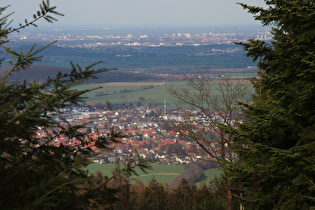 Zoom über Wennigsen auf Hannover