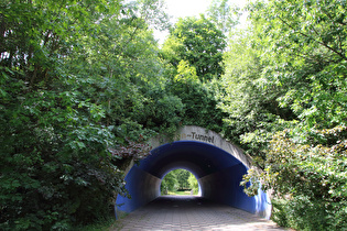 der Quellen-Tunnel in Bad Wildungen, Ostportal