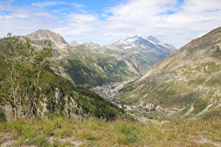 … und Blick auf Val d'Isere