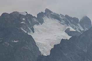 Zoom auf den Glacier de l'Homme