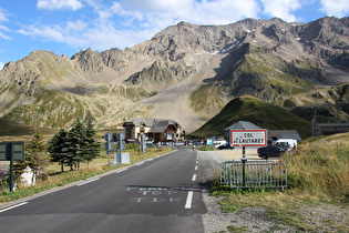 am Nordrand von Col du Lautaret, Blick zur gleichnamigen Passhöhe