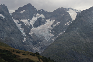 Zoom auf die Gletscher