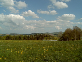 Blick von Gackenhof nach Norden