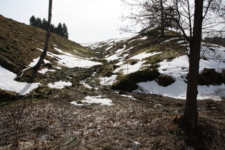 ein Schmelzwasserbach südöstlich von Altenau