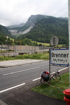 auf dem Brennerpass, noch in Österreich