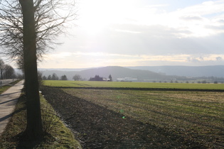 Gehrdener Berg, im Hintergrund der Deister