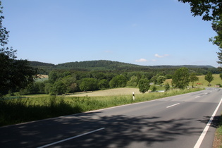 Blick vom Steinberg auf den Nordteil des Hils
