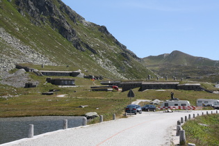 Gotthardpass, Passhöhe, Festung des Schweizer Reduit, zivil umgenutzt