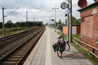 Endpunkt der Tour & Endpunkt der S-Bahn