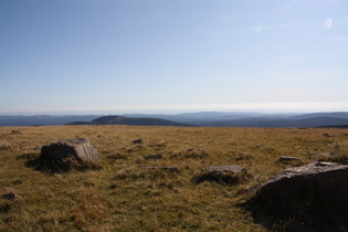 Blick vom Gipfel nach Süden über den Wurmberg