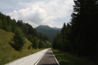 Brennerradweg, Blick nach Westen