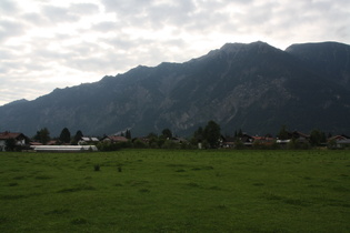 Morgenstimmung in Oberau – ein letztes Mal in diesem Jahr in den Alpen