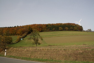 Köterberg (Lügde), Blick nach Norden