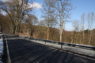 Straße nach Hohe Eiche, darunter Rumohrtalstraße