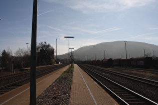 Bahnhof Oker, Blick nach Osten