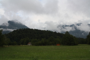 östlich von Bovec, Blick nach  Südosten