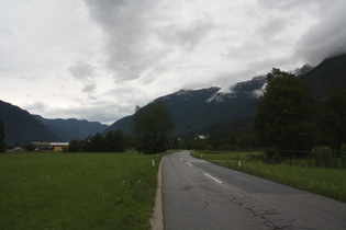 östlich von Bovec, Blick nach Südwesten über Bovec