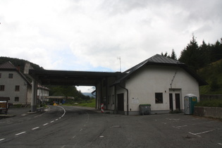 ehemalige slowenische Grenzkontrollstelle