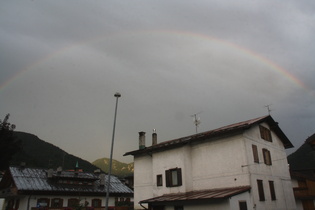 Regen über Auronzo di Cadore