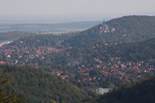 Zoom auf Stadt & Schloss Wernigerode