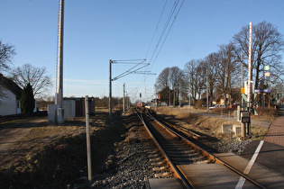 Bahnhof Bennemühlen, Blick nach Norden