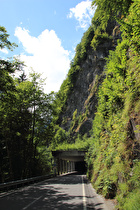 der erste Tunnel der Tour, Nordportal …