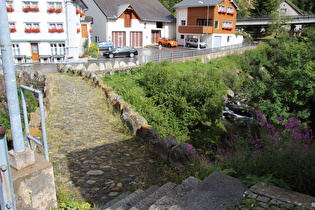 "Dorfbrücke" über die Gotthardreuss in Hospental