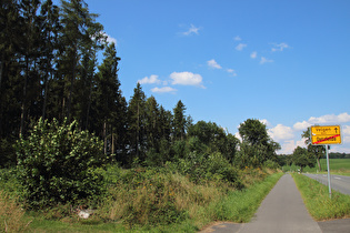 Oetzfelde, Nordrand, Blick nach Norden