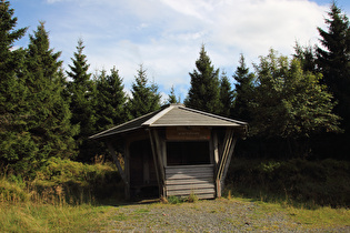 "Dach der Tour": Altenauer Hütte an der Wolfswarte