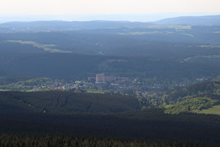 Zoom auf Altenau mit den Bausünden auf dem Glockenberg