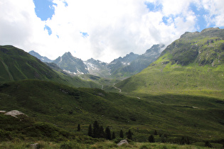 Ursprungsgebiet des Kromerbachs in der Silvrettagruppe