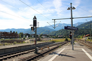 Bahnhof Garmisch-Partenkirchen, Blick nach Südosten, …