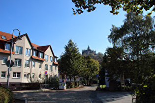 Blick von Nordwesten auf das Schloss Wernigerode