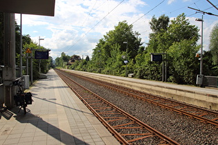 Bahnhof Egestorf, Blick nach Norden …