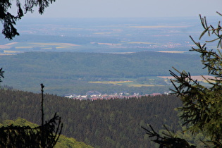 Zoom auf Goslar und das nördliche Harzvorland