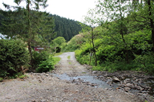 Furt im Grumbachtal, Blick talabwärts