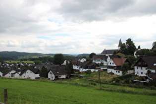 Blick über Schönholthausen nach Südwesten