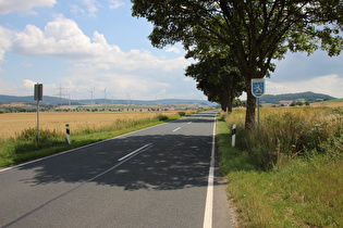 Kreisgrenze zwischen Börry und Heyen, Blick nach Südosten