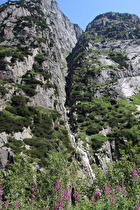 Inner Teufelstal mit Wasserfall