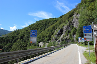 … und Blick talaufwärts – ab hier Valle Vigezzo genannt