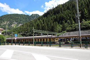 Bahnhof auf der Passhöhe