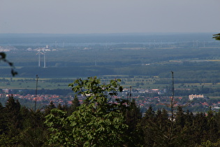 Zoom über Barsinghausen auf das Steinhuder Meer